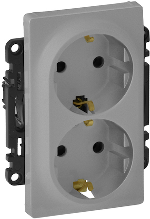Legrand 753626 VLN-l АЛЮ Роз 2-я 2К+З с/шт