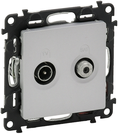 Legrand 753663 VLN-l АЛЮ Розетка TV-SAT прох