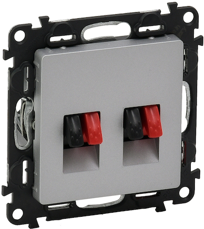 Legrand 753678 VLN-l АЛЮ Розетка аудио 2х