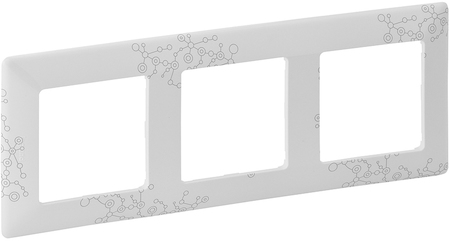 Legrand 754123 VLN-l Эл Грей Рамка 3-пост