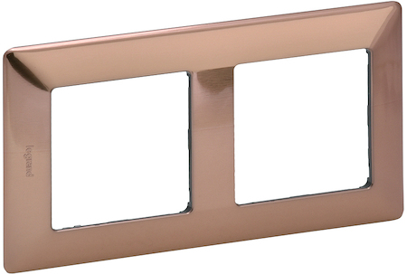 Legrand 754162 VLN-l МЕДЬ Рамка 2-пост
