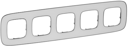 Legrand 754425 VLN-a Зеркало Рамка 5-пост