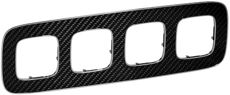 Legrand 754474 VLN-a Карбон Рамка 4-пост