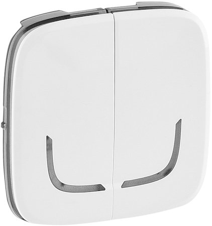 Legrand 754775 VLN-а БЕЛ Накл радио выкл 2к