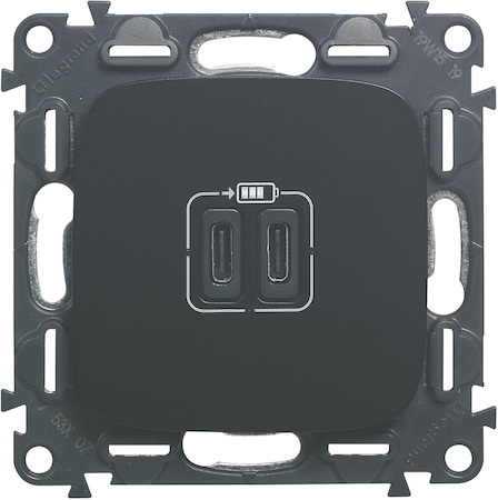 Legrand 755348 Vln-a АНТ Зарядка USB C-C