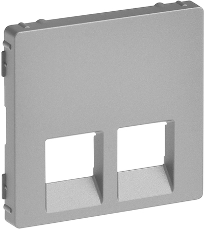 Legrand 755422 VLN-l АЛЮ Накл Роз2х RJ11,RJ45