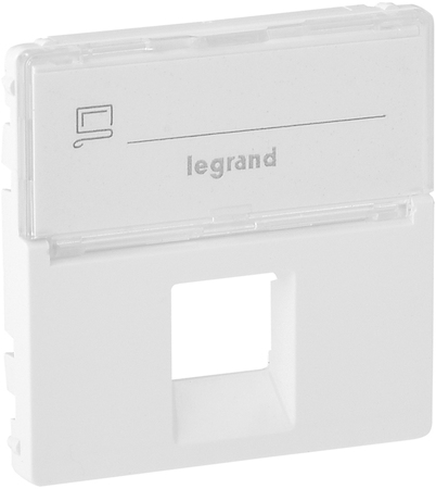 Legrand 755470 VLN-l БЕЛ Накл RJ11,RJ45 ткст