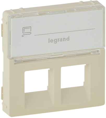 Legrand 755481 VLN-l СЛК Нкл2х RJ11,RJ45 надп