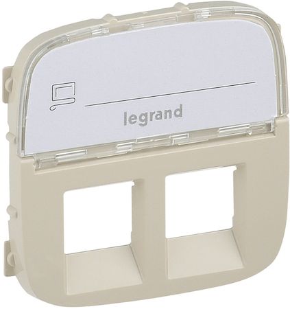 Legrand 755486 VLN-a СЛК Накл2х RJ11,RJ45 ндп