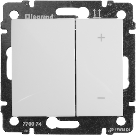 Legrand 770062 Светорегулятор 4кноп 400Вт БЕЛ VLN