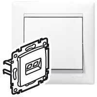Legrand 694286 Розетка Valena 1хRJ45, белая UTP