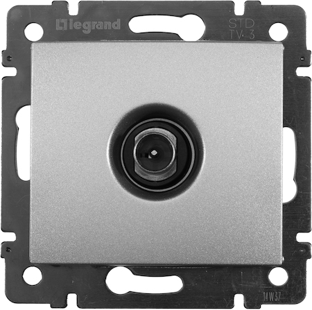 Legrand 770131 Розетка TV 14dB прох АЛМ VLN