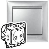 Legrand 770134 Розетка TV-FM 14dB прох АЛМ VLN