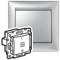 Legrand 770149 Выключатель 2пол 10A инд АЛМ VLN