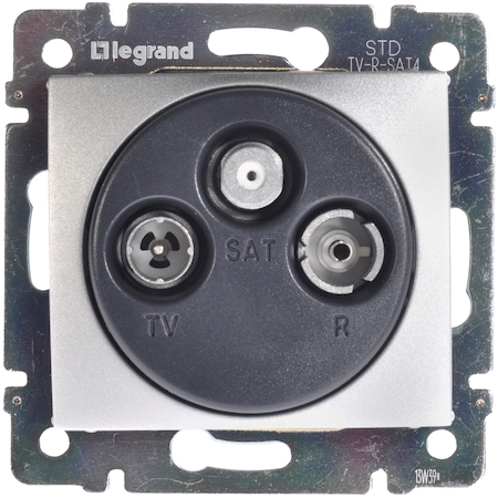 Legrand 770210 Розетка TV/R/SAT звезд АЛМ VLN