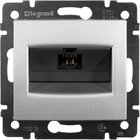 Legrand 770238 ValenaRJ45 UTP кат5е 1в ал вн
