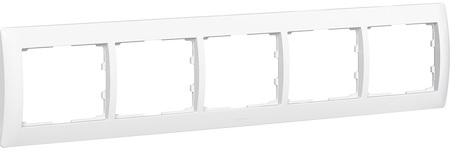 Legrand 771005 Рамка 5п гор Белая GL