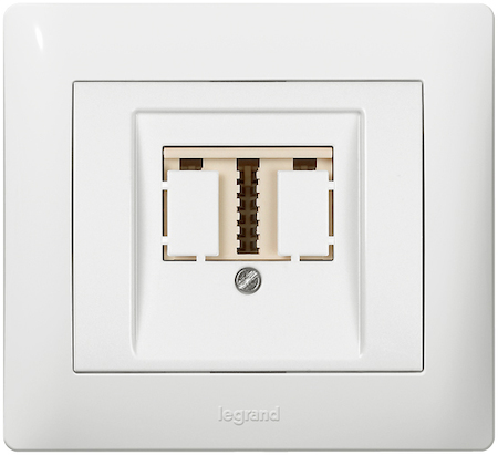Legrand 771147 G.L.Лиц.панель д/тел роз. TDO