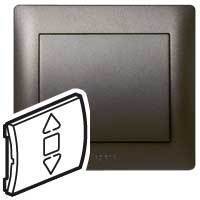 Legrand 771265 Лицевая панель Рольст DBronz