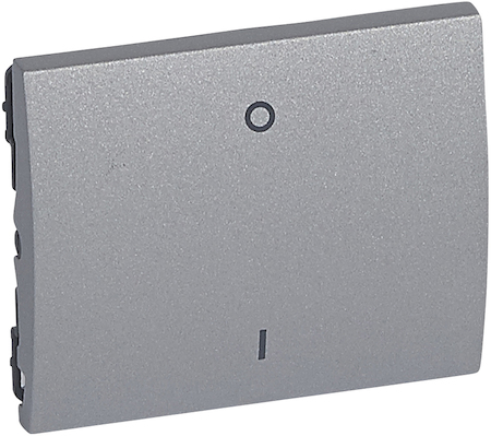 Legrand 771315 G.Life Клав.д/двухп.выкл.ALUM