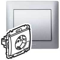 Legrand 771324 G.L.Р.2К+Зс мех.выт.+л.п.ALUM