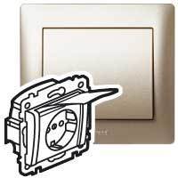 Legrand 771464 G.L. Р.2К+З,tit.шт.лиц.п.с кр.