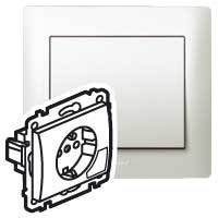 Legrand 771524 G.L. Р.2К+З с мех.выталк.PEARL