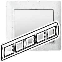 Legrand 771715 Рамка 5п гор Cor.Everest GL