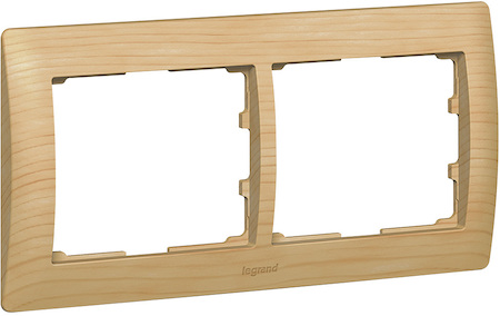 Legrand 771962 Рамка 2п гор Maple GL
