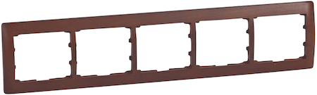 Legrand 771975 Рамка 5п гор Ch.Wood GL
