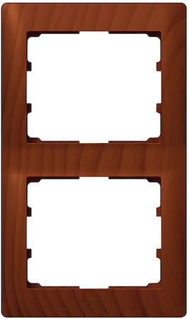 Legrand 771976 Рамка 2п вер Ch.Wood GL