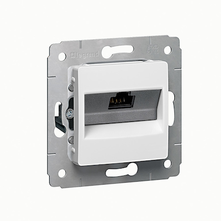 Legrand 695954 Роз. RJ 45 UTP с захватами