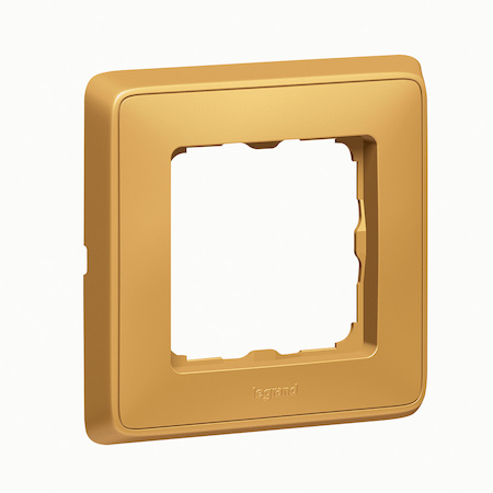 Legrand 695963 Рамка 1 пост Мат.золото