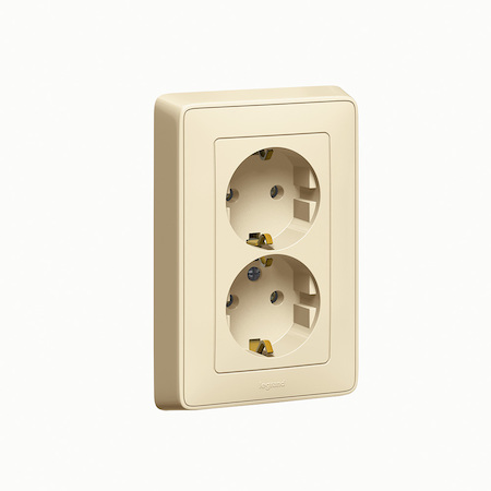 Legrand 695918 Роз. 2x2К+З, нем. cт, сл.к