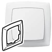 Legrand 774041 Рамка 1п Белая Suno