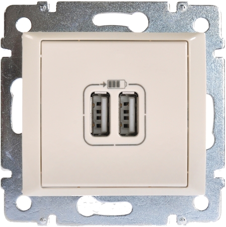 Legrand 694372 2-pозетка USB СЛНК VLN