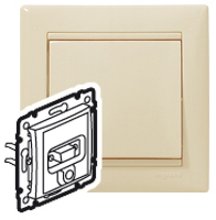 Legrand 774182 Розетка HD15+Jack 3.5 СЛНК VLN