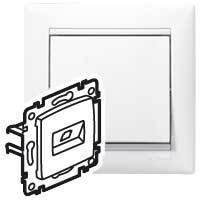 Legrand 774246 ValenaRJ45 UTP кат6 1в бел зх