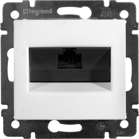 Legrand 774238 ValenaRJ45 UTP кат5е 1в бел вн