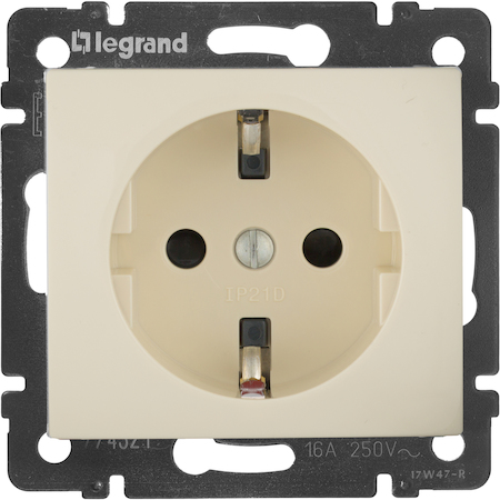 Legrand 774321 Розетка 2К+З шт СЛНК VLN