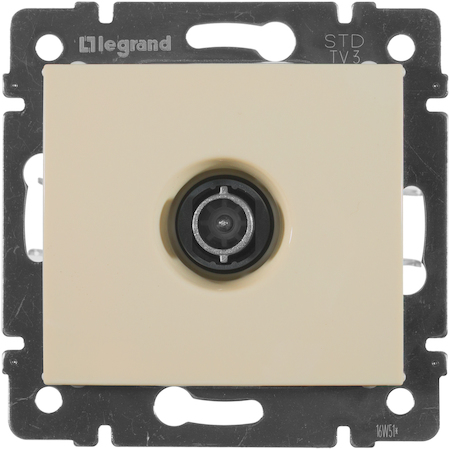 Legrand 774331 Розетка TV 14dB прох СЛНК VLN