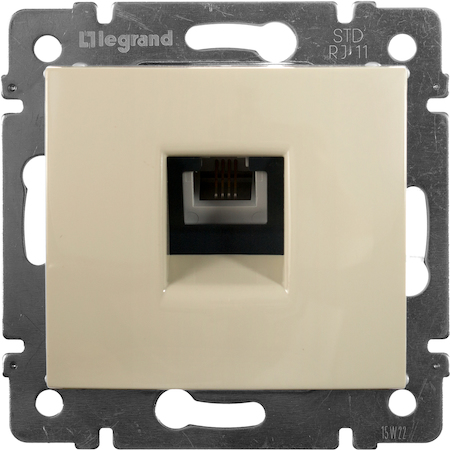 Legrand 774338 Розетка RJ11 СЛНК VLN