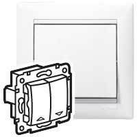 Legrand 774414 Кнопка д/упр.рольст БЕЛ VLN