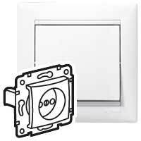 Legrand 694268 Розетка Valena 2К 16А (бел)
