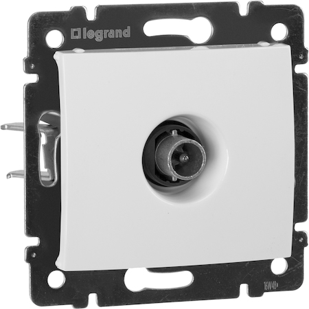 Legrand 774431 Розетка TV 14dB прох БЕЛ VLN