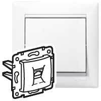 Legrand 694275 Розетка 2хRJ11(бел)