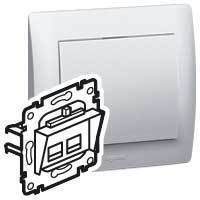 Legrand 775766 GaleaLifeRJ45к.5еUTP 2в. гриф.