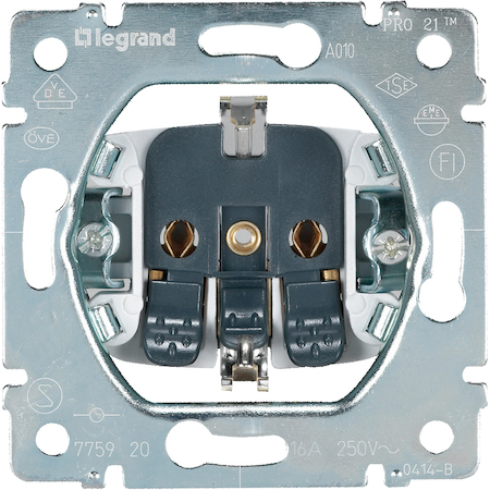 Legrand 775920 Розетка 2К+З авт GL
