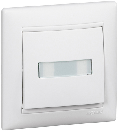 Legrand 774217 Кнопка 12В с/держ.эт БЕЛ VLN