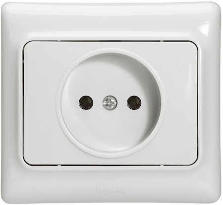 Legrand 782110 Розетка 2К 16AX Белый